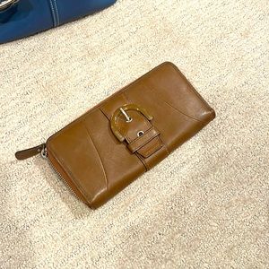 Coach Brown Leather Wallet